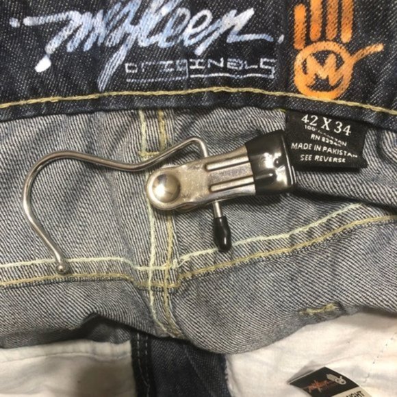 SOLD! NWOT MISKEEN Men’s Urban Slim Straight Dark Jeans - Picture 2 of 5